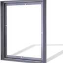 Canvas Frame 30x40, DIY Metal Floater Frames, 1.5" Deep Floating Frames, Floater Frame for Canvas Painting (Grey,30"x40")
