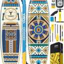 Inflatable Stand up Paddle Board 11ft with Premium SUP Accessories,Extra Wide Design Non-Slip Paddleboard for Adult,Youth,Beginner,Advancer