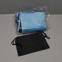 Toddler Airplane Bed, Kids Airplane Seat Extender Travel Bed, Kids Airplane Travel Essentials, Airplane Must Have for Toddlers, Portable Plane Foot Rest for Flights (Blue)