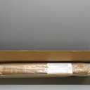 LazBlinds No Tools No Drill Cordless Bamboo Roman Shades, Light Filtering Window Treatment, Roll Up Bamboo Blinds for Window 33'' W x 64'' H, Brown