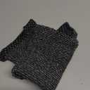 Exfoliating Shower Towel 48",Premium Scrub Wash Cloth for Body Face, Exfoliating Washcloth for Men and Woman (Black1)