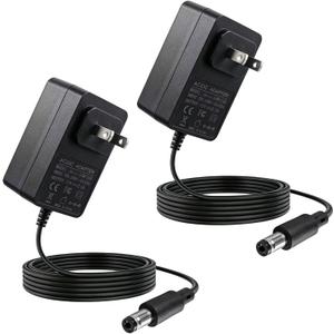 12V 2A AC/DC Portable DVD Player Charger Compatible with Sunpin, Sylvania, Philips, Craig, Cooau, DBPower, YOTON, ieGeek, Synagy, Wonnie, Ematic Adapter Charger, 24W Power Supply Cord with 6.6FT Cable