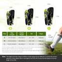 Soccer Shin Guards for Youth Kids Toddler - Soccer Shin Pads for Teens & Men, Protective Football Gear for 3-16 Years Boys Girls & Adult, World Cup Lightweight Soccer Equipment