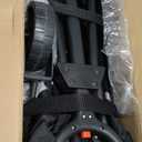 Collapsible Wagon Cart with Wheels Foldable - Folding Utility Heavy Duty Wagons Carts for Grocery Sports Garden Shopping Camping (120L, Black)