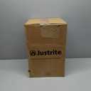 Justrite 5 Gallon Type I Red Safety Gas Can for Gasoline with Flame Arrester and Self-Closing Lid, Made in the USA, Galvanized Steel Flammable Storage Can, 7150100