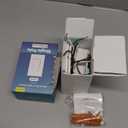 Meross Smart Light Switch Supports Apple Homekit, Siri, Alexa, Google Assistant & SmartThings, 2.4Ghz WiFi Light Switch, Neutral Wire Required, Single Pole, Remote Control Schedule, 2 Pack