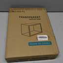 Clear Acrylic Display Case, Stackable Plastic Storage Bins with Magnetic Attraction Lid, Showcase for Cosmetic, Large Figures Collectibles, X-Large