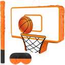 Basketball Piata with Bundle & Blindfold Basketball Birthday Party Decorations Sports Party Supplies for Kids Boys Sports Themed Birthday Carnival Events (15 x 12.4 in)