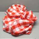 Hiasan Red and White Buffalo Checkered Tablecloth Waterproof, 2 Pack, 60 x 120 inch - Plaid Table Cloth Rectangle for Kitchen/Outdoor Picnic/Dining/Spring Party