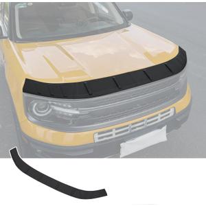 Hood Guards Compatible with 2021-2024 Bronco Sport Accessories Hood Protector Deflector Trim for 2024 Bronco Sport Accessories (Front)