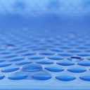 2 x Splash Home Order Bathtub Mat Non-Slip, Shower Mat with 112 Suction Cups and Drain Holes Bath Mat for Tub, 27 L x 14 W Inches, Machine Washable, PVC - Blue