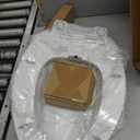 Bidet Toilet Seat Non-Electric, Self-Cleaning Dual Nozzles for Frontal & Rear Wash, Adjustable Water Pressure, Slow-Close Lid, Fits Elongated Toilets Hygienic & Eco-Friendly Upgrade (Elongated)