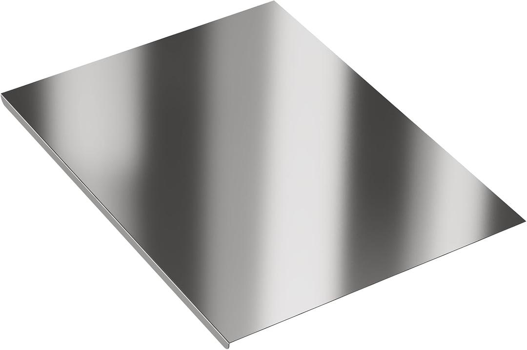 304 Stainless Cutting Board with Lip, 31.5" x 22.8" Steel Cutting board