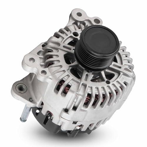 New Alternator 1.8L 1.9L 2.0L L4 Fit for Volkswagen Golf 99-06, for Jetta 99–05 1.8L 1.9L 2.0L, for Beetle 99-06, for Audi TT/TT Quattro 00-06 1.8L 3.2L, 112002, 113275, 400-24039, 13853