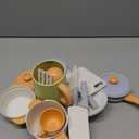 Play Kitchen Pots and Pans Set for Kids, Pretend Role Play Cooking Toys Gifts for Toddlers Girls Boys Ages 3 4 5 6