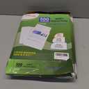 Sheet Protectors 500 Page, Page Protector 8.5" x 11" ，Upgraded Clear Plastic Page Protectors, for 3 Ring Binder, Top Loading Paper Protector with Reinforced Holes, Holds Multiple Sheets, Letter Size