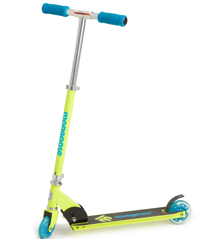MNG Force 1.0  W/Light Fold Scooter Yel