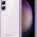 JETech Case for Samsung Galaxy S23 5G 6.1-Inch, Non-Yellowing Shockproof Bumper Protective Phone Cover, Anti-Scratch Hard PC Back (Purple)