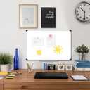 XBoard Magnetic Whiteboard 24 x 18 Inch, Dry Erase Board with Aluminium Frame for Home School Office