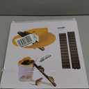 Mouse Trap Canister Flip Lid, Auto-Reset Multi-Catch Canister Mouse Trap Lid for 5 Gallon Canister, Humane Indoor Outdoor Use, Detachable & Sturdy (Yellow)