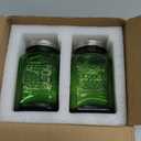 Vintage Salt and Pepper Shakers (Green, Large)