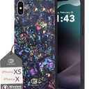 Cocomii - Rectangle Case Compatible with iPhone Xs/X - Opalescent Pearl, Glitter Sparkle, Glossy, Women Girls Men, Protective Phone Case for iPhone Xs/X 5.8 inch, Abalone