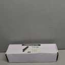 WEBANG 12 Inch Linear Shower Drain Rectangular Floor Drain with Accessories Rainline Pattern Cover Grate Removable SUS304 Stainless Steel CUPC Certified Matte Black