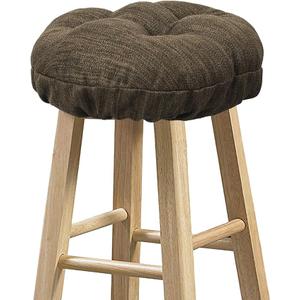 baibu Stool Covers Round, Super Soft Round Bar Stool Cushion Covers Seat Cushion - One Cushion Only (Brown 12" (30cm)) (12x12x2.5 Inch (Pack of 1)) baibu Stool Covers Round, Super Soft Round Bar Stool Cushion Covers Seat Cushion - One Cushion Only (Brown 12" (30cm)) (12x12x2.5 Inch (Pack of 1))