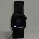 Apple Watch Series 10 [GPS + Cellular, 42mm] - Jet Black Aluminum Case with Black Sport Band, S/M 