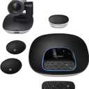 Logitech Group Video Conferencing Bundle with Expansion Mics for Big Meeting Rooms, Computer Tower, Core i7, Windows 7/8.1/10, Mac OS 10.10 or Higher