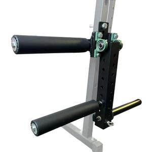 Power Rack Mounted Leg Extension & Curl Machine for Home Gym Equipment, Adjustable Leg Press Attachment for Lower Body Muscle Training