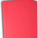 Hamilco Colored Cardstock Paper 11" x 17" Bubble Gum Pink Color Card Stock Paper 50 Pack