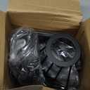 LTBLIGHT 2-Pack Industrial Pendant Light Fixtures, Black Hanging Ceiling Light with Adjustable Height Cord, Modern Pendant Lamps for Kitchen Hallway Bedroom Corridor, E26 Base(Bulbs Not Included)