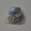 JeVenis Blue Bear Cake Decoration Blue Gold Balls Cake Topper Hot Air Balloons Cake Topper Baby Shower Birthday Cake Decoration