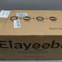 Eiayeebil 3 Inch Memory Foam Mattress Topper Queen, Memory Foam Pad with Removable & Washable Cover, Bed Topper for Back Pain, Non-Slip Ventilated Design, Queen Size