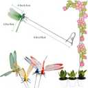 2 x Outdoor 3D Dragonfly Clips, Fake Dragonfly Clip, Creative Home Ornaments, 3D Dragonfly Garden Decoration Clip with Natural and Organic Concepts8PCS