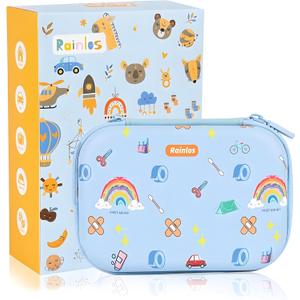 Small-First-Aid-Kit-for-Home-Car-Travel-Camping-Hiking-Kids, Mini Cute Portable Medical Emergency Kits Fits into a Purse, Diaper Bag & Backpack, Travel Must Have