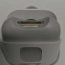 Electric Nail Clipper with Light, Automatic Nail Clipper Rechargeable with 2 Speeds and Nail Chip Storage for Babies, Children, Adults, Caregivers and Seniors (White)