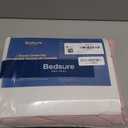 Bedsure Pink Duvet Cover Queen Size - 3 Pieces Prewashed Cotton-Like Extra Soft Bedding Set, Includes 1 Duvet Cover 90x90 Inches with Zipper Closure & 2 Pillow Shams, Comforter Not Included