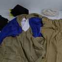 Washington Costume Boys Hamilton American Colonial Uniform with Wig L
