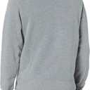Amazon Essentials Men's Fleece Crewneck Sweatshirt (Available in Big & Tall) (Gray, XL)