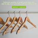 Chengu 400 Count Hanger Grips Self Sticking Foam Protection Strips Adhesive Gray No Slip Thin Garment Tape, Enough for 200 Hangers (3 3/8x3/16 Inch), Approx. 33/8 X 3/16 Inch