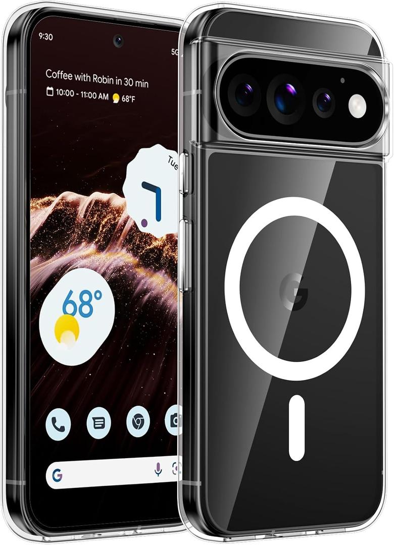 2 x TAURI Google Pixel 11 Pro Case, Clear