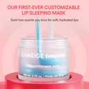 LANEIGE Bespoke Lip Sleeping Mask | Customized Hydrating Overnight Treatment | Vitamin C, Shea & Murumuru Seed Butter, Antioxidants | For Flaky, Dry Lips | Korean Skin Care | Champagne & Sweet Candy