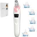 2025 Blackhead Remover Pore Vacuum,Facial Pore Cleaner-5 Suction Power,5 Probes,USB Rechargeable Blackhead Vacuum Kit Electric Acne Extractor Tool for Adult (Pink)