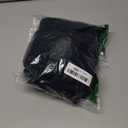 LYANER Women's Round Neck Short Sleeve Zipper Back Waist Tie Romper Wide Leg Pant Jumpsuit (Black, S)