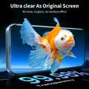 UNBREAK Recyclable for iPhone 16 Pro Max Screen Protector [Eco-Friendly][Military Grade] Flexible Tempered Glass Film 16 ProMax Dust-Free,Full Edge Coverage, 6.9" 2 Pack