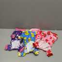 4 Pack Dog Pajamas Soft Lightweight Dog Recovery Suit Onesie Clothes for Small Medium Pet Dogs (M (Back: 10.5",Chest: 15", Neck: 9.5"), Unicorn,Pig,Strawberry,Duck)