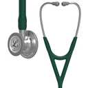 3M Littmann Cardiology IV Diagnostic Stethoscope, 6155, More Than 2X as Loud, Weighs Less, Stainless Steel Chest piece, 27" Hunter Green Tube