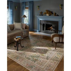 Loloi Rifle Paper Co. Canopy Collection CNP-05 Ivory 6'-0" x 9'-0" Area Rug